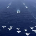 China Tunjukkan Kekuatan Militer dengan Mengirim 13 Kapal Perang Termasuk Kapal Induk