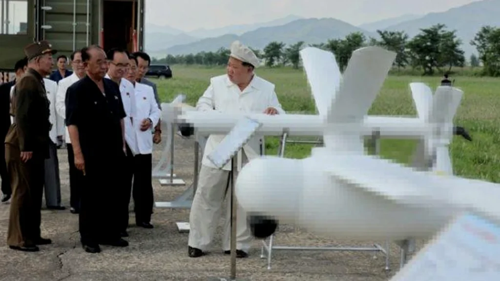 Kim Jong-un Berikan Perintah Produksi Massal Drone Tempur Bunuh Diri