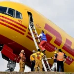 Pesawat DHL Tiba-tiba Jatuh dan Menabrak di Lithuania Negara Eropa Kebingungan